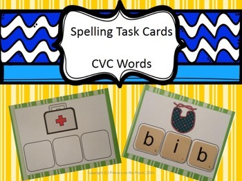 spelling task cards