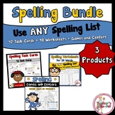 Spelling Games and Centers by Teacher's Take-Out | TPT