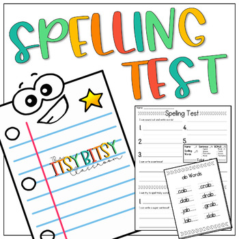 spelling list homework