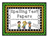 Spelling Tests & more ELA assessment pack