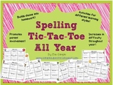 Spelling Tic-Tac-Toe All Year!