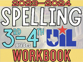 Spelling UIL 3rd-4th Grade 2023-2024 WORKBOOK