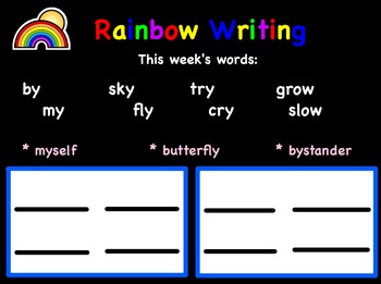 Preview of Promethean - Rainbow Station for Spelling and Vocabulary Grades 1-2