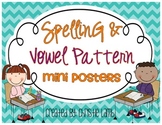 Spelling & Vowel Pattern Mini Posters