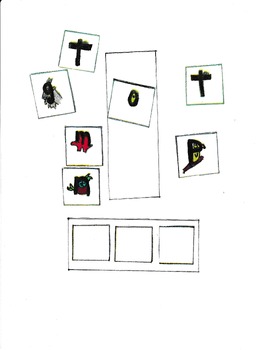 Preview of Spelling With Picture Letters For Tutoring