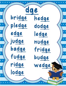 spelling with dge ge power point and printables tpt