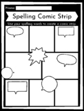 Spelling Word - Comic Strip - Word Work