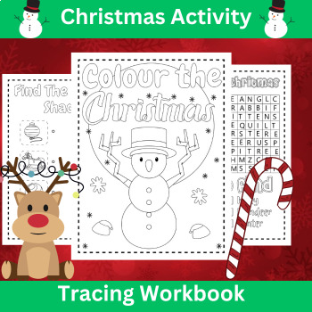 Preview of Spelling Word Practice Activities and Printables to fit any word list for Xmas