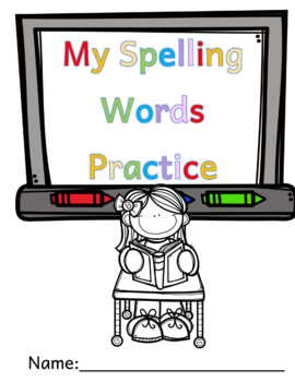 Preview of Spelling Word Practice (blank)