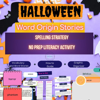 Preview of Spelling Words for 6th Graders| Effective Spelling Strategies| Halloween