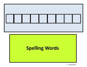 Preview of Spelling Words with Letter Tiles for Autism