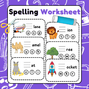 Preview of Spelling Worksheet