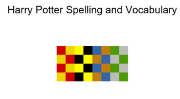 Preview of Spelling and Vocabulary - Harry Potter and the Philosopher's Stone Chapter 2