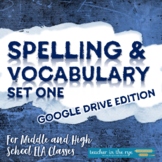 Spelling and Vocabulary for Middle and High School for Goo
