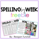 Spelling by Week