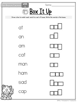 spelling on purpose 1st grade spelling activities by mrs