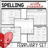 Spelling with Visuals February