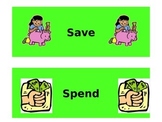 Spend or Save Sort