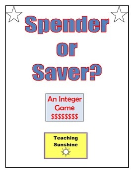 Preview of Spender or Saver?  An Integer Game