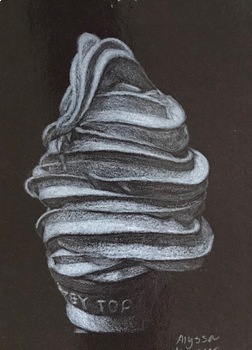 Art Drawing Ice Cream Bundle for Middle or High School Art Distance ...