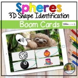 Spheres 3D Shapes Math Game Boom™ Cards for Math Centers