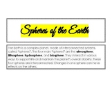 Spheres of the Earth: Definition, Interconnectedness, and 