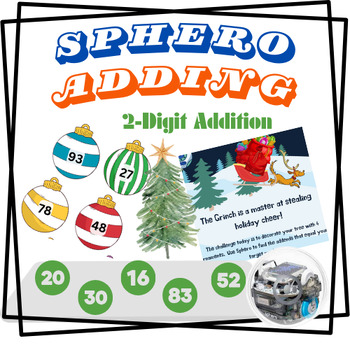 Preview of Sphero Adding 2-digit Numbers Lesson