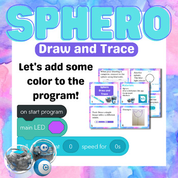 Preview of Sphero Draw and Trace Challenge