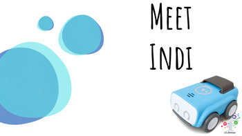 Preview of Sphero Indi: Meet Indi Action Matching Worksheet and Lesson