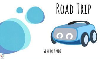 Preview of Sphero Indi Road Trip (Common Map Symbols): Lesson AND Driving Mat