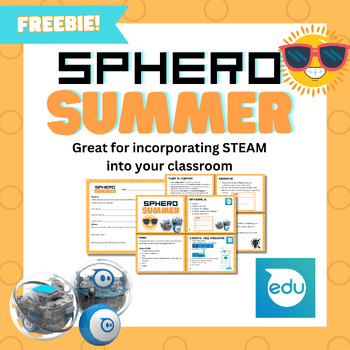 Preview of Sphero Summer Freebie!