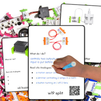 Preview of Sphero littleBits™ Function Cards for STEM, STEAM