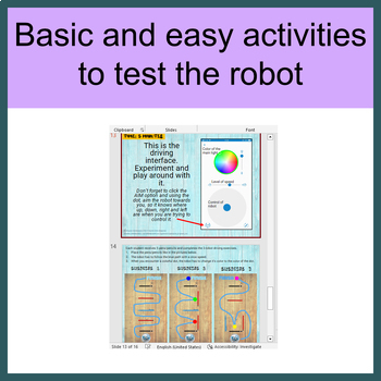 Sphero® robot BEGINNER Intro Robotics FIRST lesson no code drive
