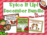 Spice It Up December Bundle (Reading, Writing, and Math)