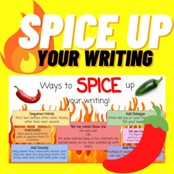 Preview of SPICE UP Your Writing - Revising and Editing Writing
