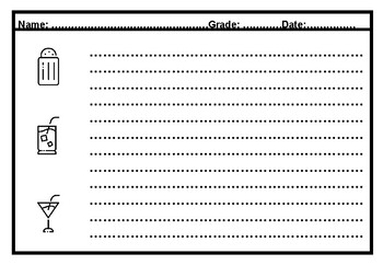 Preview of Spices Writing Paper #401, Spices Research Project, Cooking Distance Learning