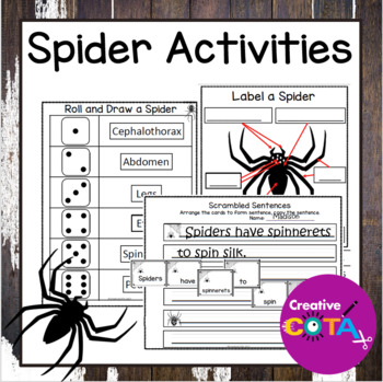 Spider On The Floor Worksheets Teaching Resources Tpt