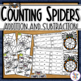 Spider Addition and Subtraction - a great class math cente