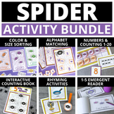 Spider Activities for Preschool & PreK | Halloween Literac