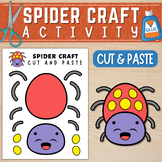 Spider Craft | Halloween Craft | Spider Cut & Paste Activity