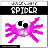 Spider Craft | Halloween Fall Craft | Quick Crafts