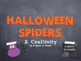 Spider Craftivity: Fall Art; Halloween Art Lesson