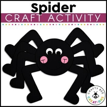Preview of Spider Craft | Itsy Bitsy Spider Activity | Halloween | The Very Busy Spider