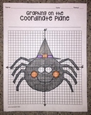 Spider Graph- Halloween Math Mystery Graphing Activity