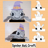 Spider Hat Craft Halloween Crown Headband Writing Activiti