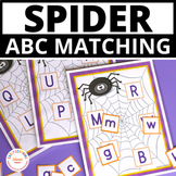 Spider & Halloween ABC Activity Alphabet Uppercase & Lower