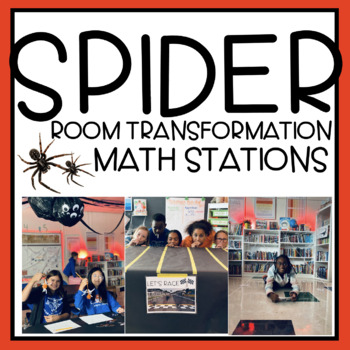 Preview of Spider Math Centers
