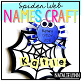 Spider Name Craft | October Craft