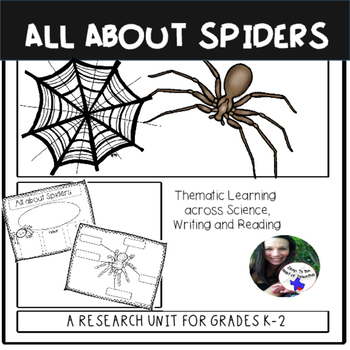 Preview of Spider Nonfiction Research Unit