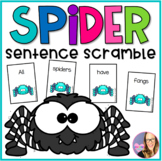 Spider Sentence Scramble - Nonfiction